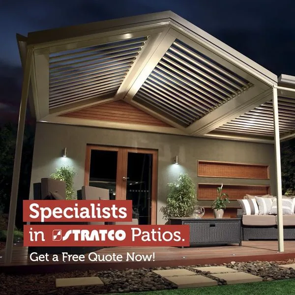 Stratco patios specialist ad creative by Balar Media Group