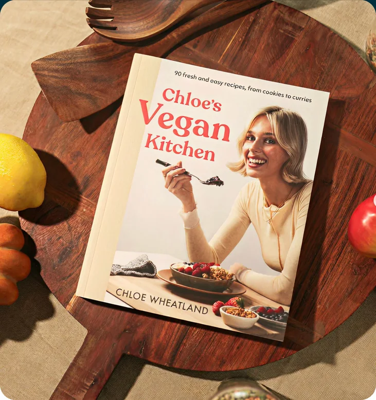 Chloe E. Vegan website by Balar Media Group, design detail
