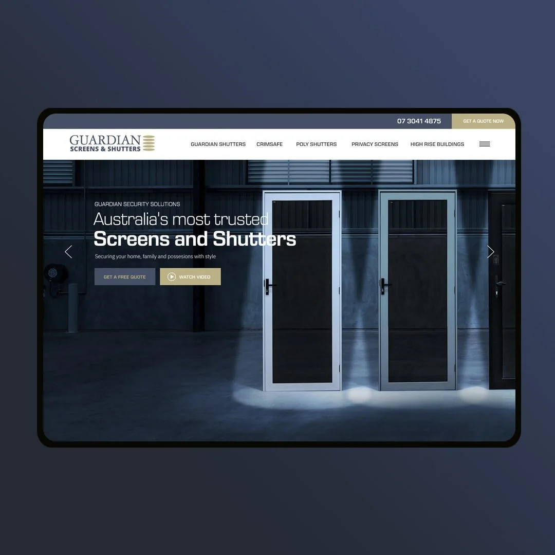 Guardian Screens & Shutters case study by Balar Media Group