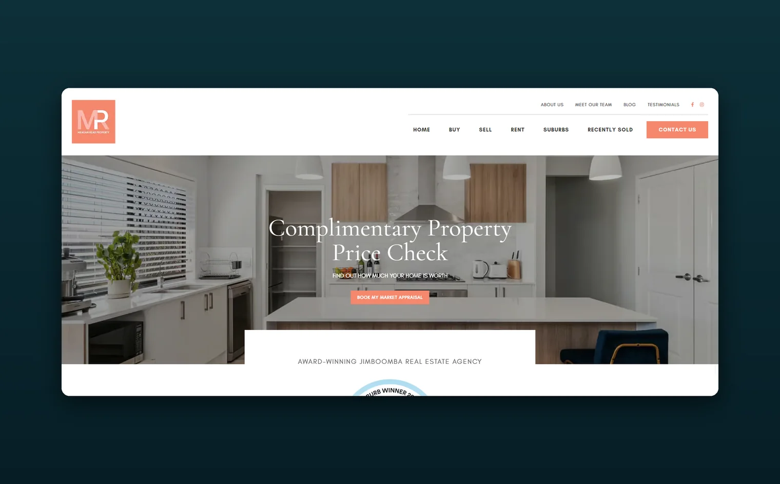 Meagan Read Property website by Balar Media Group