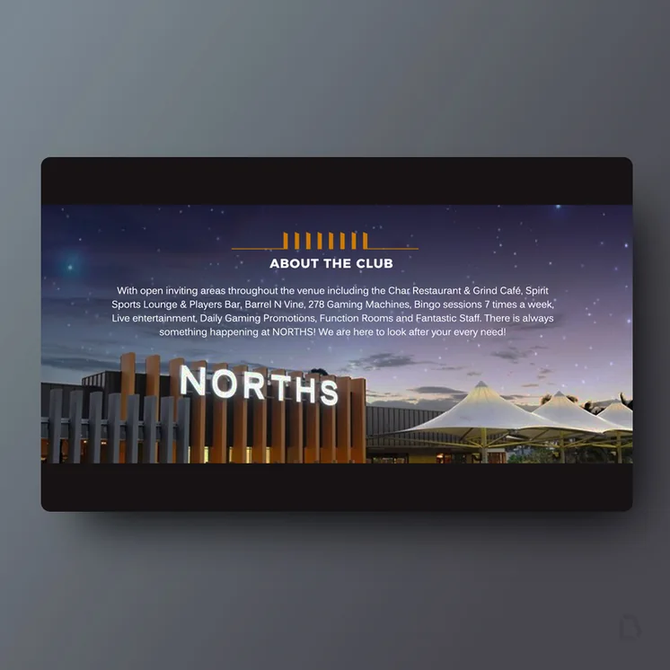 Norths Devils Leagues Club social media creative by Balar Media Group