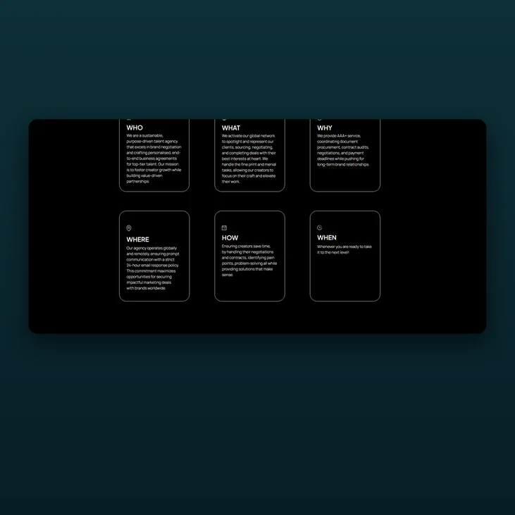 nSentive website detail by Balar Media Group