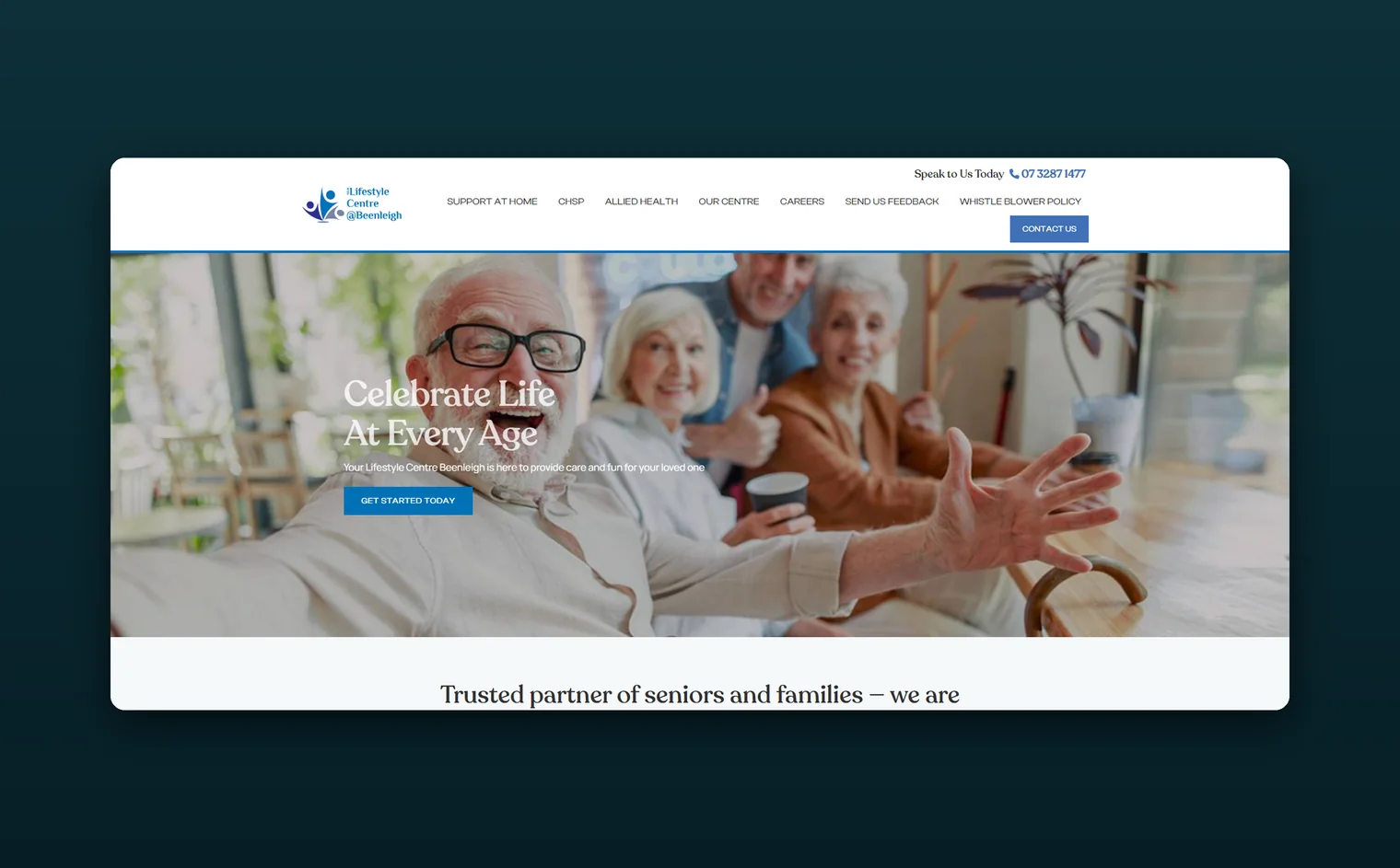YLC Beenleigh website design by Balar Media Group