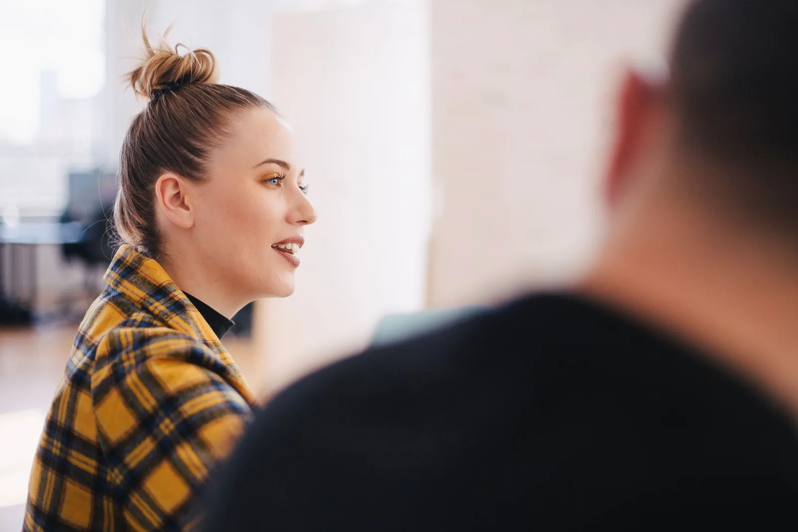 A Balar team member in a client strategy session