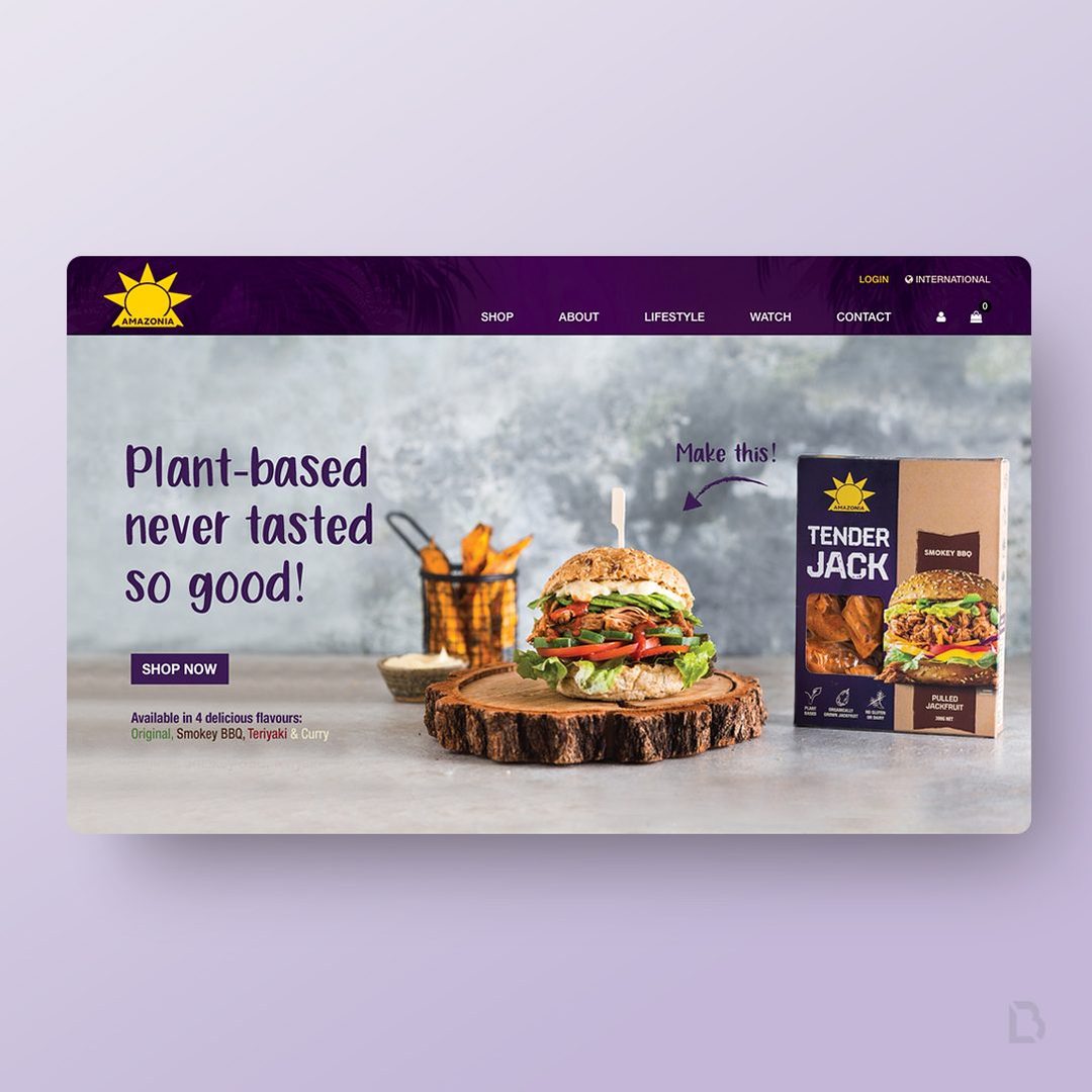 Amazonia website by Balar Media Group