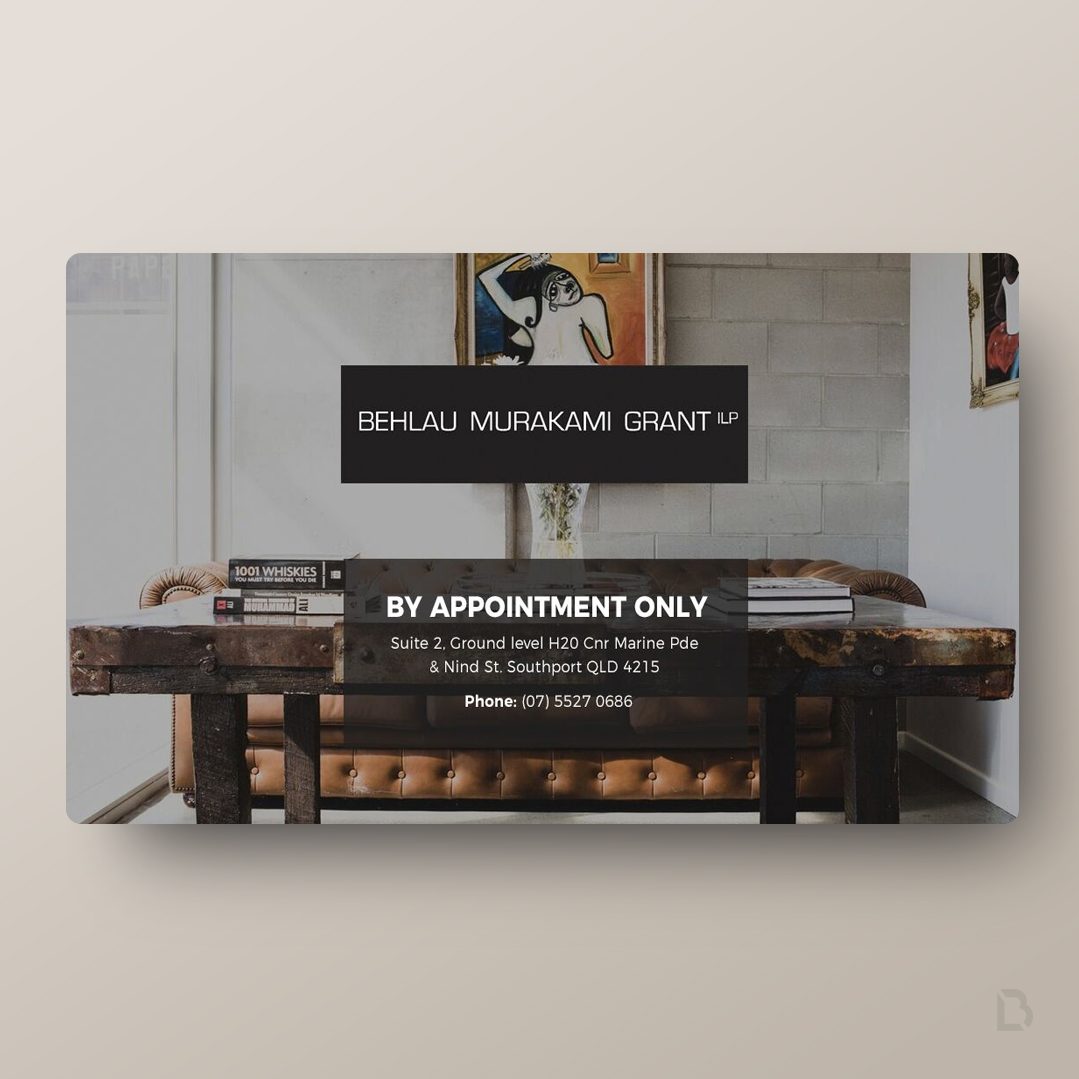 Behlau Murakami Grant Lawyers website by Balar Media Group