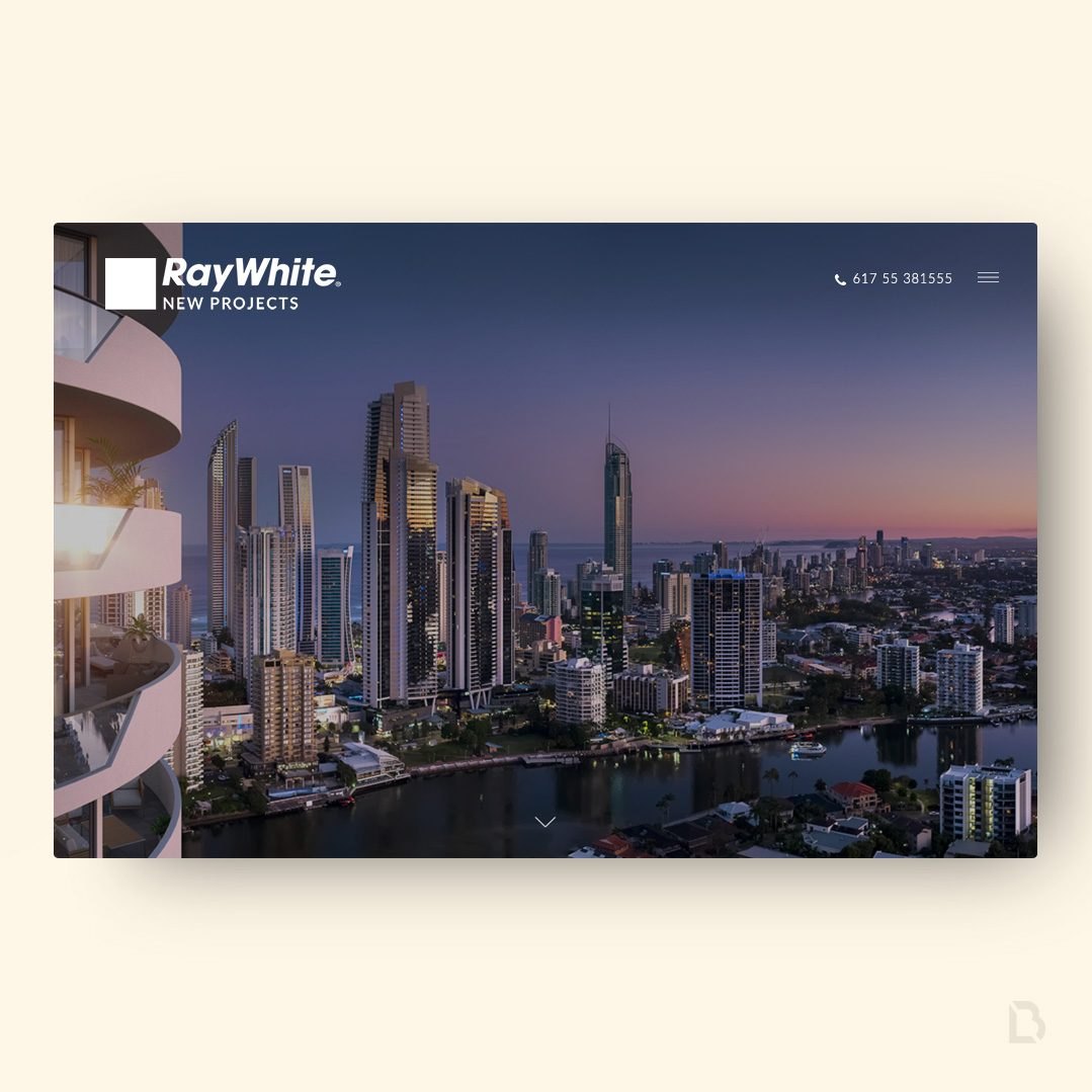 Ray White New Projects website by Balar Media Group