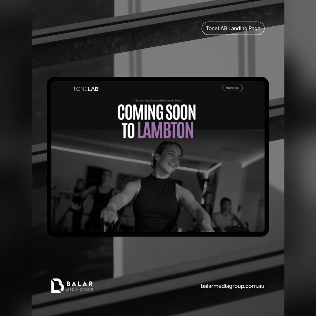 ToneLAB website by Balar Media Group