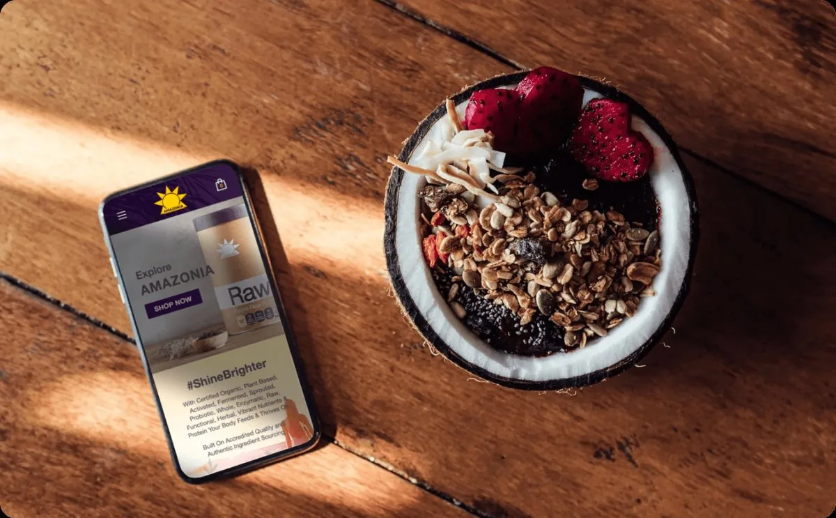Amazonia website by Balar Media Group